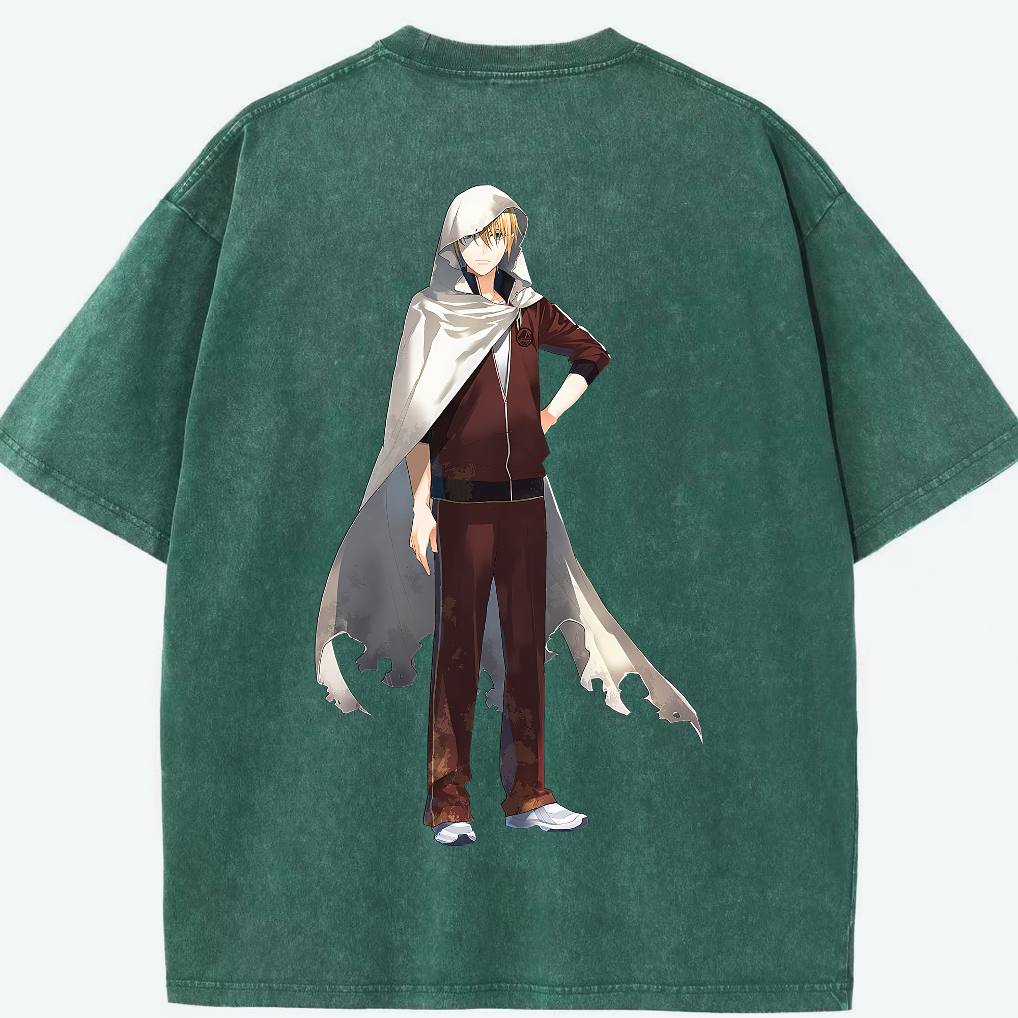 （画像用） 刀剣乱舞 Touken Ranbu 綿100% ヴィンテージ風 半袖Tシャツ（背面プリント）